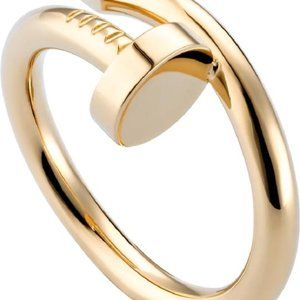 SOLD New Cartier Juste Un Clou Ring 18k YG